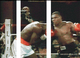Mike Tyson Amazing Knock Out Punch GIF