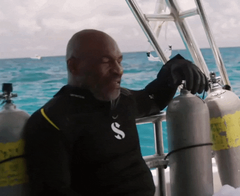 Mike Tyson Boat Ride Discovery Interview GIF