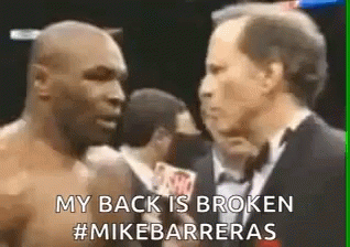 Mike Tyson Ringside Interview GIF