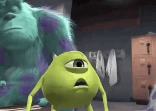 Mike Wazowski Having Tantrums Meme GIF