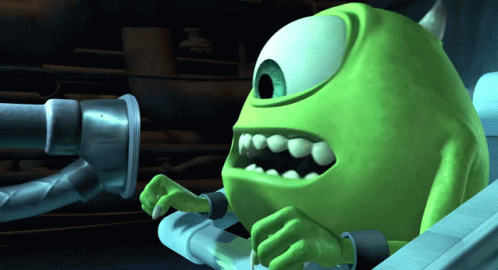 Mike Wazowski Hel Captive Meme GIF