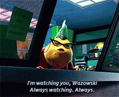 Mike Wazowski I'm Watching You