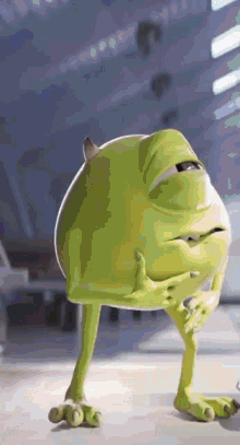 Mike Wazowski Thinking
