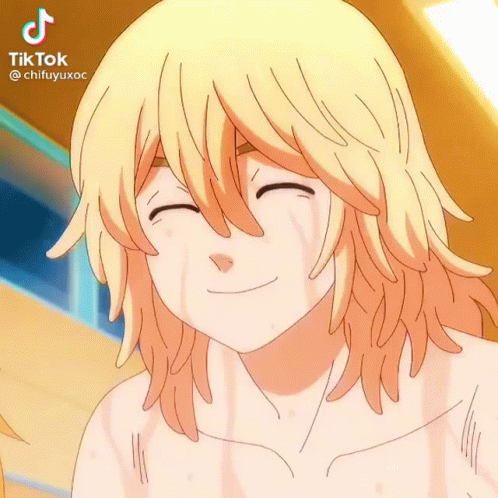 Mikey Manjiro Sano Smiling While Broken Inside GIF