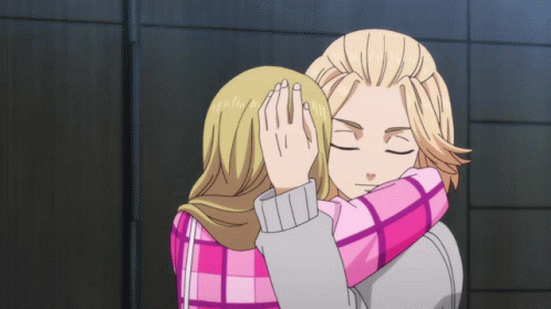 Mikey And Emma Hug GIF