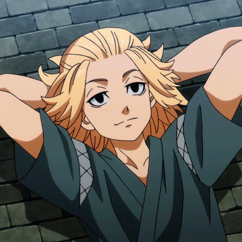 Mikey Tokyo Revengers Calm Chill GIF