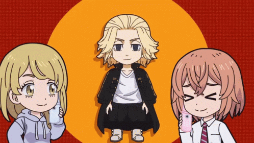 Mikey Tokyo Revengers Emma Hinata GIF