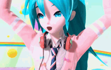 Miku Dancing Cheerfully GIF