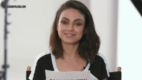 Mila Kunis Cosmopolitan GIF