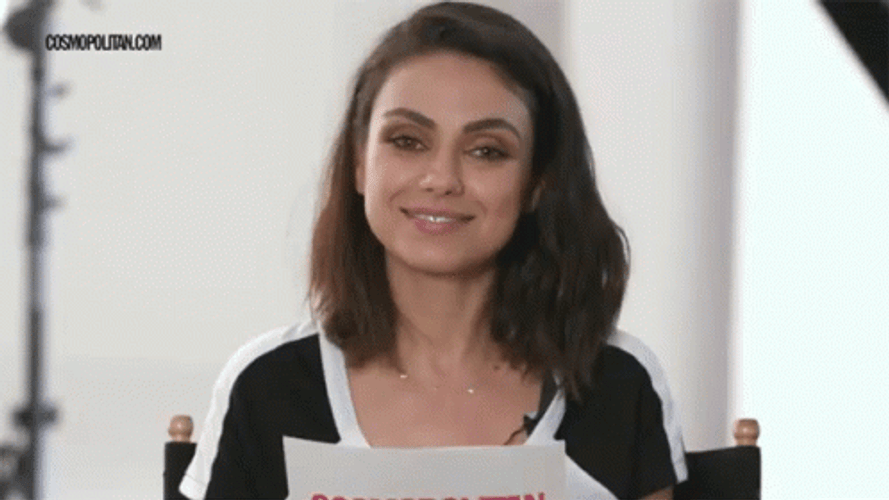 Mila Kunis Cosmopolitan GIF