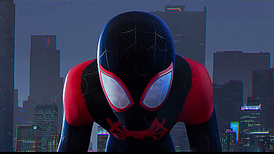 Miles Morales Spiderman Face Reveal GIF