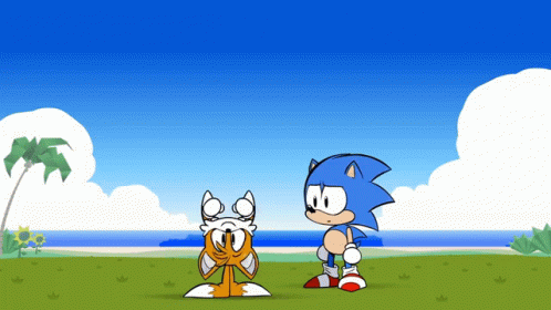Miles Power Rotating On His Tails GIF