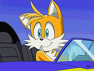 Miles Power Waving At Someone GIF