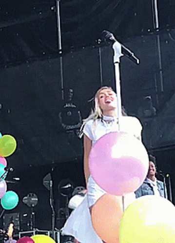 Miley Cyrus Stage Dancing GIF