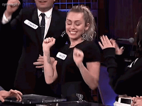 Miley Cyrus Cute Dance GIF