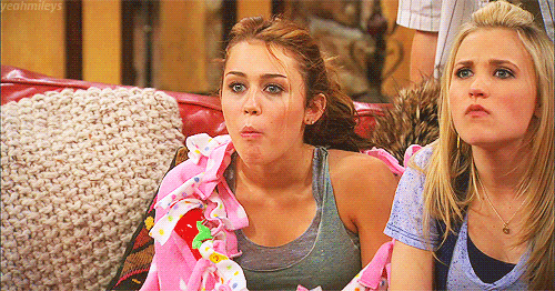 Miley Cyrus Eating Popcorn Meme GIF