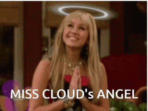 Miley Cyrus Miss Cloud's Angel GIF