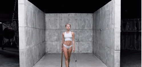 Miley Cyrus Wrecking Ball Music Album GIF