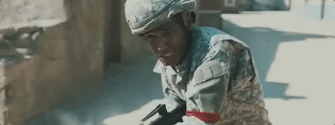 Military Run To Hide GIF