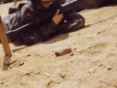 Military Crawling GIF