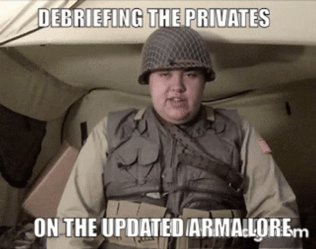 Military Debriefing The Private GIF