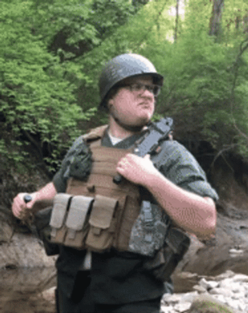 Military Pulling Knife GIF