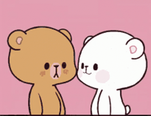 Milk And Mocha Bear Snuggling GIF