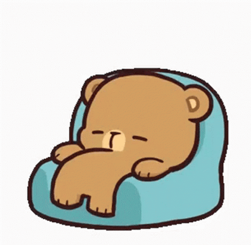 Milk And Mocha Bear Couch Potato GIF