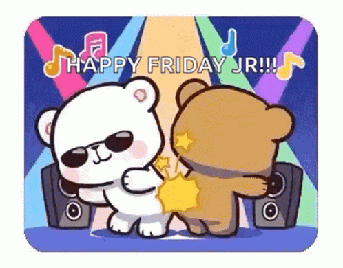 Milk And Mocha Happy Friday Jr GIF