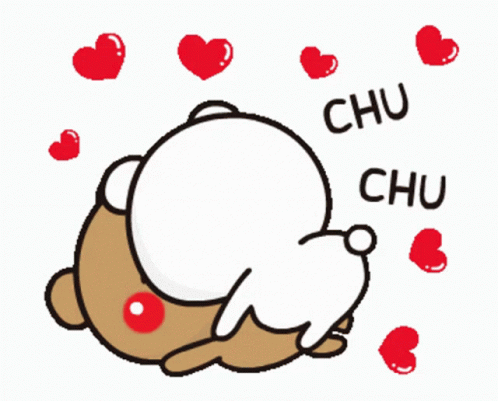 Milk And Mocha Hugging Chu Chu GIF