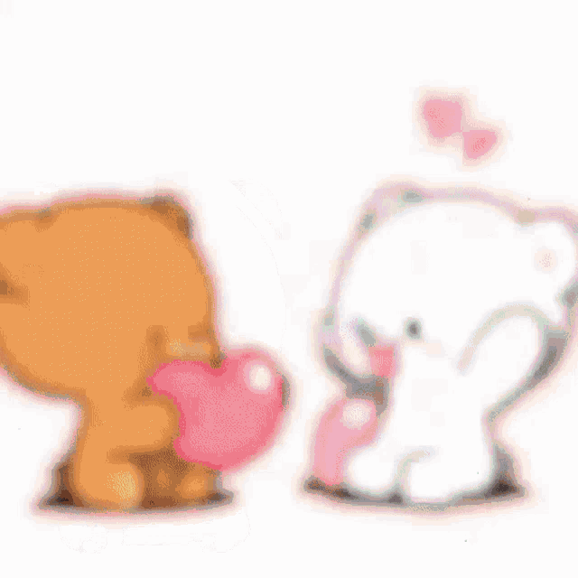 Milk And Mocha Moments Together GIF