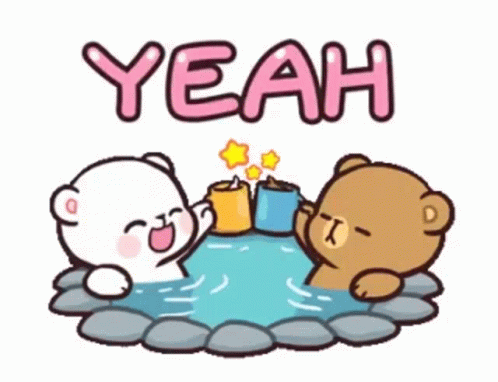 Milk And Mocha Saying Yeah GIF