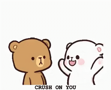 Milk Has A Crush On Mocha Bear GIF