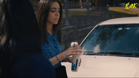 Milkshake Poured Out GIF