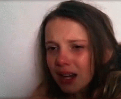 Millie Bobby Brown Crying Face GIF