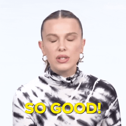 Millie Bobby Brown So Good Quote GIF