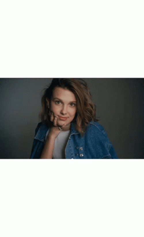 Millie Bobby Brown Two Images GIF