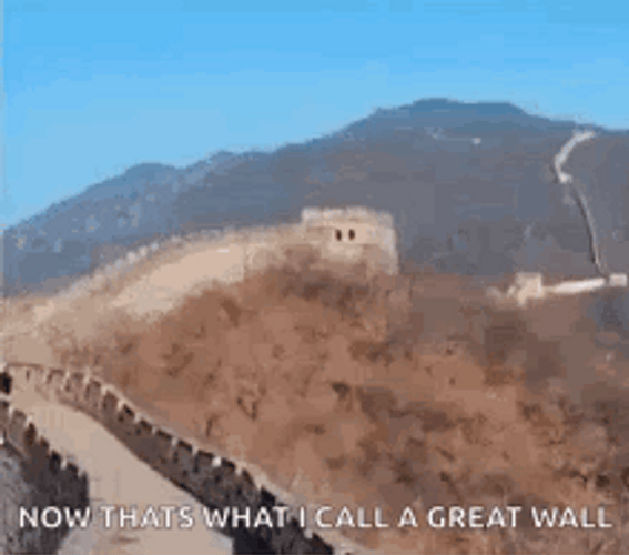 Milly Rock Dance Goes To Great Wall GIF
