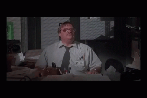 Milton Office Space Overtime Lights Off GIF