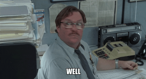 Milton Office Space Radio GIF