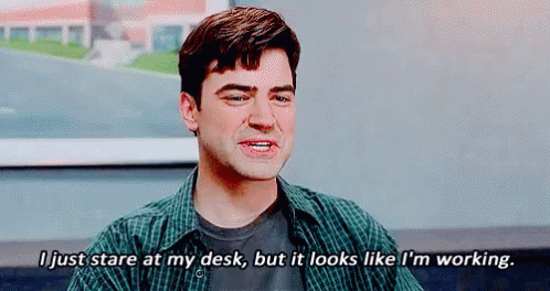 Milton Office Space Ron Livingston Talking GIF