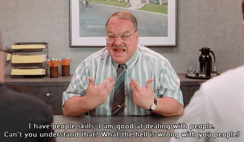 Milton Office Space Stephen Root I Have People Skills GIF