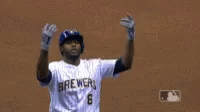 Milwaukee Brewers Lorenzo Cain GIF