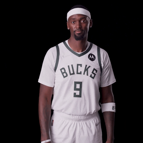 Milwaukee Bucks Bobby Portis Jr Waving GIF