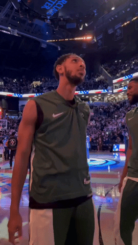 Milwaukee Bucks Cameron Payne Jumping GIF