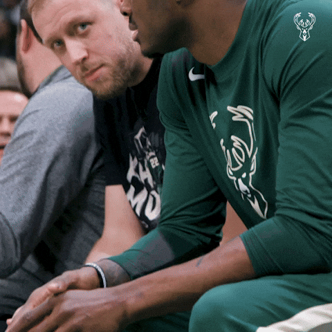 Milwaukee Bucks Joe Ingles Waving GIF