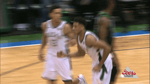 Milwaukee Bucks Khris Middleton Giannis Antetokounmpo Shoulder Bump GIF