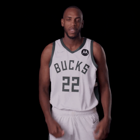 Milwaukee Bucks Khris Middleton Thumbs Up GIF