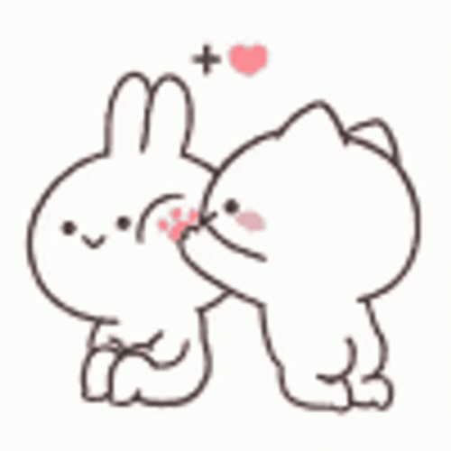 Mimi And Neko Asking For Attention GIF