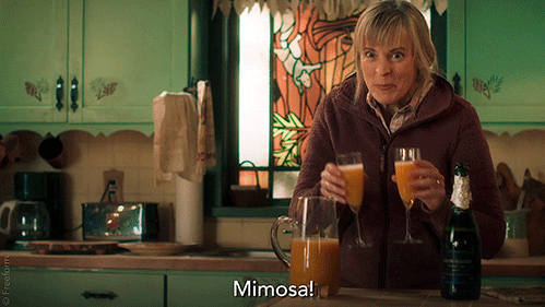 Mimosa Excited Suze GIF